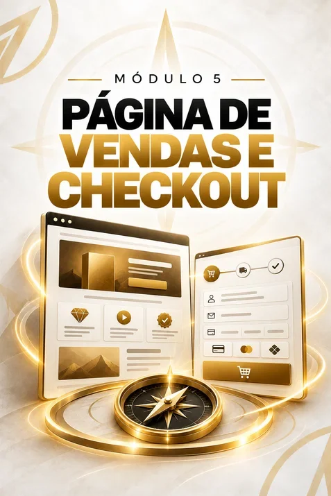 Capa — Módulo 5 — Página de vendas e checkout