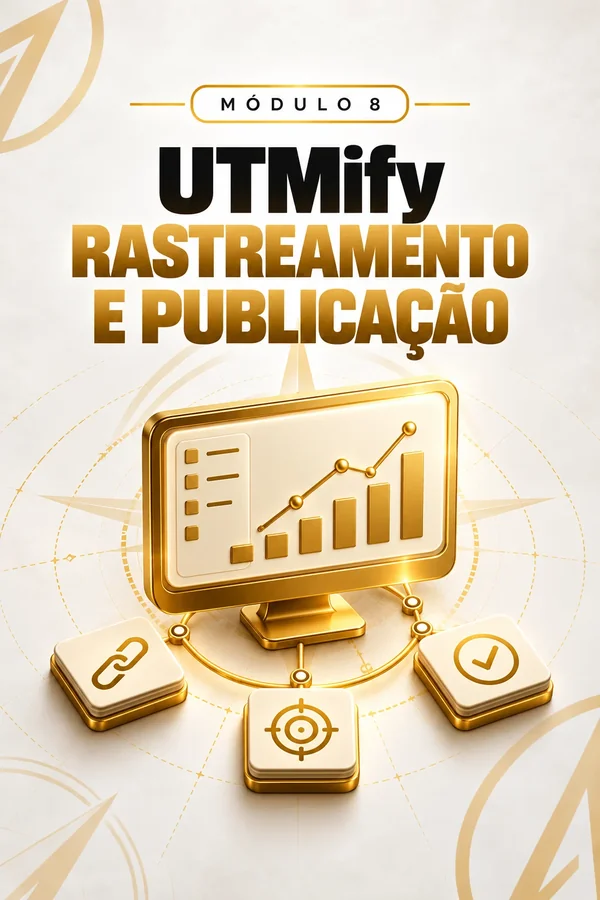 Capa — Módulo 8 — UTMify, rastreamento e publicação